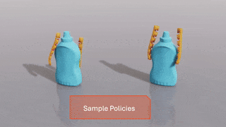 Co-Design of Soft Gripper with Neural Physics